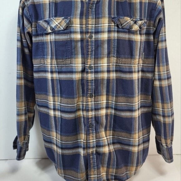 Columbia Plaid Collared Button Up Shirt - Picture 2 of 7